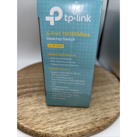 NEW TP-Link TL-SF1005D 5-Port 10/100Mbps Fast Ethernet Desktop Switch - Picture 4 of 4